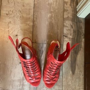 Vince Camuto Red Sandal with Heel